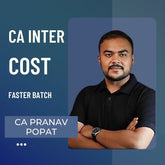 CA Inter Cost | Exam Oriented Batch by CA Pranav Popat | For Jan 26 Exams